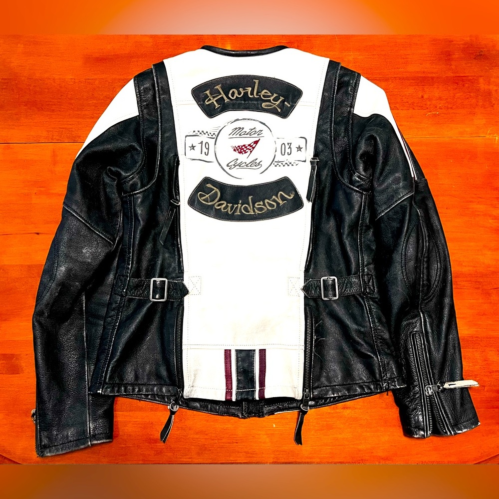 *RARE* Harley-Davidson® Women's Alyssa Leather Jacket, Stone 97004-18VL XL